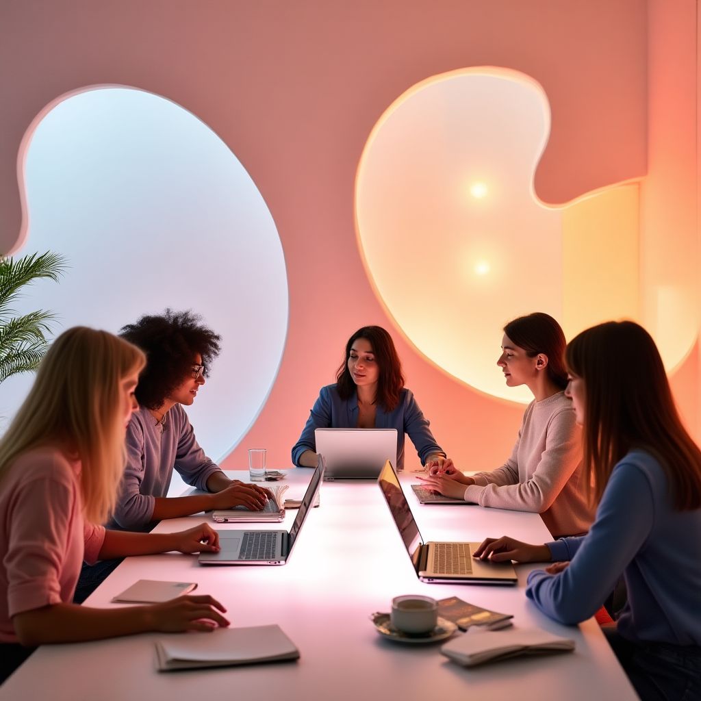 Taller con clientes sobre innovación